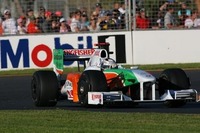 Mobil 1 lubricants and fuels power Force India