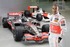 Hamilton with McLaren cars