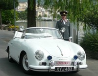 Police line up at 2009 Classic Motor Show