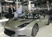 First Lotus Evora delivered to customer
