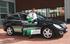 Mark Lancaster, Conservative MP for North East Milton Keynes, tests a Mercedes-Benz R-Class fuelled with ultra-clean biodiesel