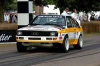 Mouton makes rare UK appearance in hillclimb winning Audi