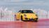 Porsche 911 on the ice hill