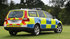 Volvo police car