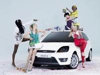Ford Fiesta hosts photo shoot in LIVINGtv’s Britain’s next top model