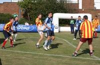 Young football fans join Ford to 'kick it out'