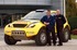 Dave Parker, Dagenham Engine Plant Manager, left, and Barry Reynolds from the McRae Enduro Team