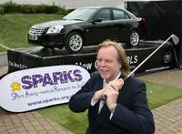 Rick Wakeman drives off Cadillac / Sparks Roadshow