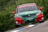 2007 BTCC Champion Fabrizio Giovanardi bouncing over the Thruxton curbs