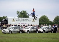 Chevrolet supports Royal Artillery Motorcycle Display Team