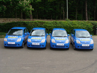 Caffyns Chevrolet supply delivery vehicles to local newsagent 