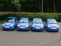 Caffyns Chevrolet supply delivery vehicles to local newsagent