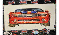 Unique Chevrolet Camaro painting wows crowds at Motor Show