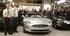 The first production Jaguar XK rolls off in Birmingham
