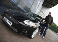 Monty Panesar bowled over by his new Jaguar XKR
