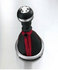 Leather gear shift boot and knob