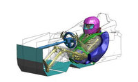 Toyota’s virtual crash test dummies help racecar safety