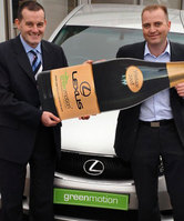 Green Motion vehicle rental offers luxury hire with Lexus Hybrids