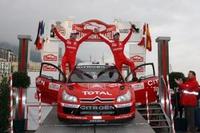 One – two finish for new Citroen C4 WRC on its debut in Monte Carlo