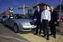 Driver George Richards, Where 2 MD Gordon Donaldson, Rainworth Motors MD Simon Beckett and Sales Manager Jeremy Taylor.