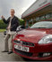 Lucky reader collects prize Fiat Bravo
