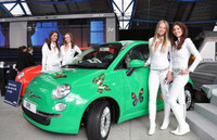 Damien Hirst-decorated Fiat 500s help raise millions for charity