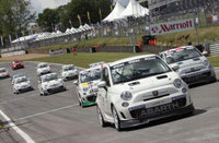 Successful weekend of racing for Abarth at Brands Hatch
