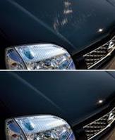 Car painted with 'Scratch Guard Paint' Car painted with 'Scratch Guard Paint'