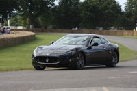 The Maserati GranTurismo S tames the hill at Goodwood 