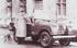Winston Churchill with his beloved Land Rover Series I.