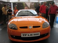 New MG TF wows the crowds at Silverstone International