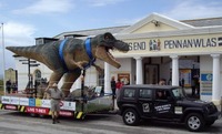 Jeep T-Rex around the UK