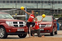 Dodge brings volleyball to an ‘urban beach’ near you