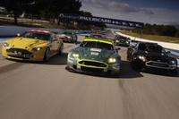 Ten Aston Martins Test at Paul Ricard