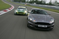 Aston Martin DBS meets DBR9 at the Nuburgring