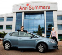 Ann Summers turned on by sexy Seat models