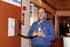 Stig Akesson of Volvo Logistics, demonstrates the breathalyser