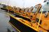 Bolton Council line up their new fleet of new Volvo FL H snowplough/gritters.