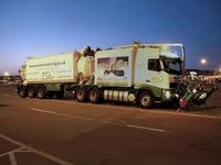 Volvo FH-460 clears the runway with Foster Contracting