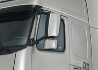 New rear-view mirrors give better visibility both front and rear
