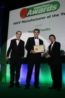 Volvo wins green ‘HGV Manufacturer of the Year’ award