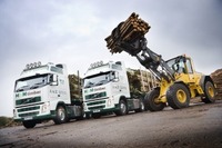 First Euro 5 Volvo’s into growing Midlands timber operator