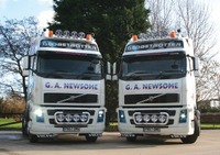 GA Newsome Haulage returns to the Volvo fold with EGR