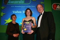 Volvo Trucks win Greenfleet LGV Manufacturer award