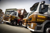 First ever Volvo Trucks for H Brown and Son Recycling Ltd