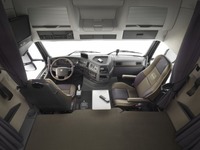 New cab interior for improved comfort and function