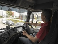 Virtual co-driver means safer trucks