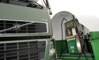 Volvo Logistics test drives with rapeseed oil