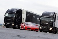 Iveco delivers Stralis units to Ferrari Challenge Dealer Team GB