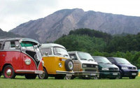 60th anniversary celebration of Volkswagen vans